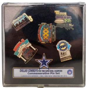 Commemorative Pins and Buttons Dallas Cowboys