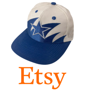 Dallas Cowboys Sharktooth Hat on Etsy.