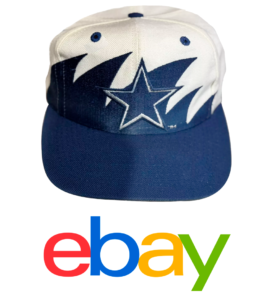 Dallas Cowboys Sharktooth Hat Vintage