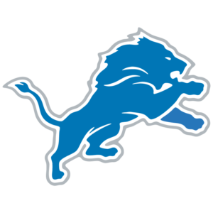 Detroit Lions football team PNG logo design