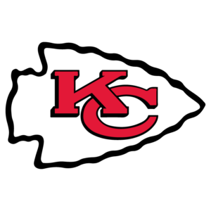 Kansas City Chief football team PNG logo design