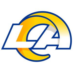 Los Angeles Rams football team PNG logo design