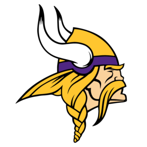 Minnesota Vikings football team PNG logo design