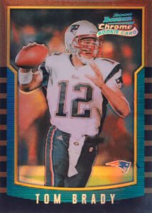 2000 Bowman Chrome Rookie Card Tom Brady