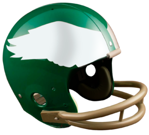 1954 Philadelphia Eagles’ helmet logo