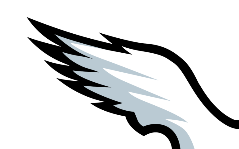 Philadelphia Eagles Retro Logo Helmet Decal Sticker - Multiple Sizes Available