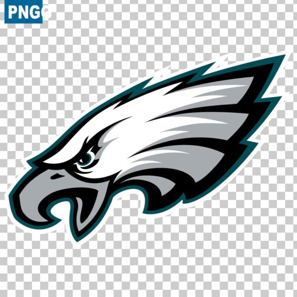 Philadelphia Eagles Logo With White Border PNG Download