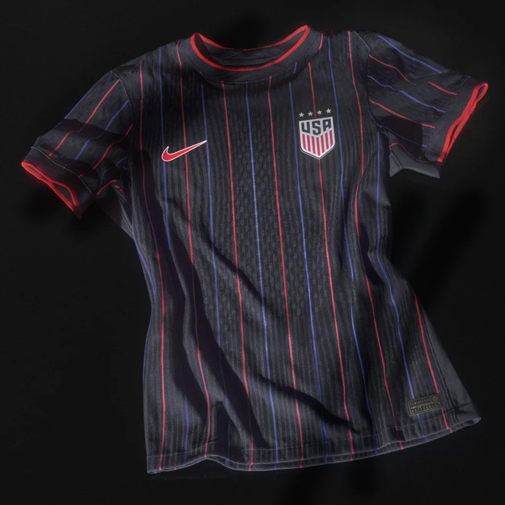 The USWNT 2026 World Cup Jersey - Heartbeat Kit (away)