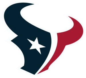 Houston Texans (HOU) logo, The Bull emblem, icon