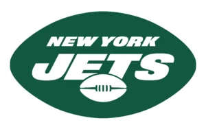 New York Jets (NYJ) logo, Jets football emblem, symbol and icon