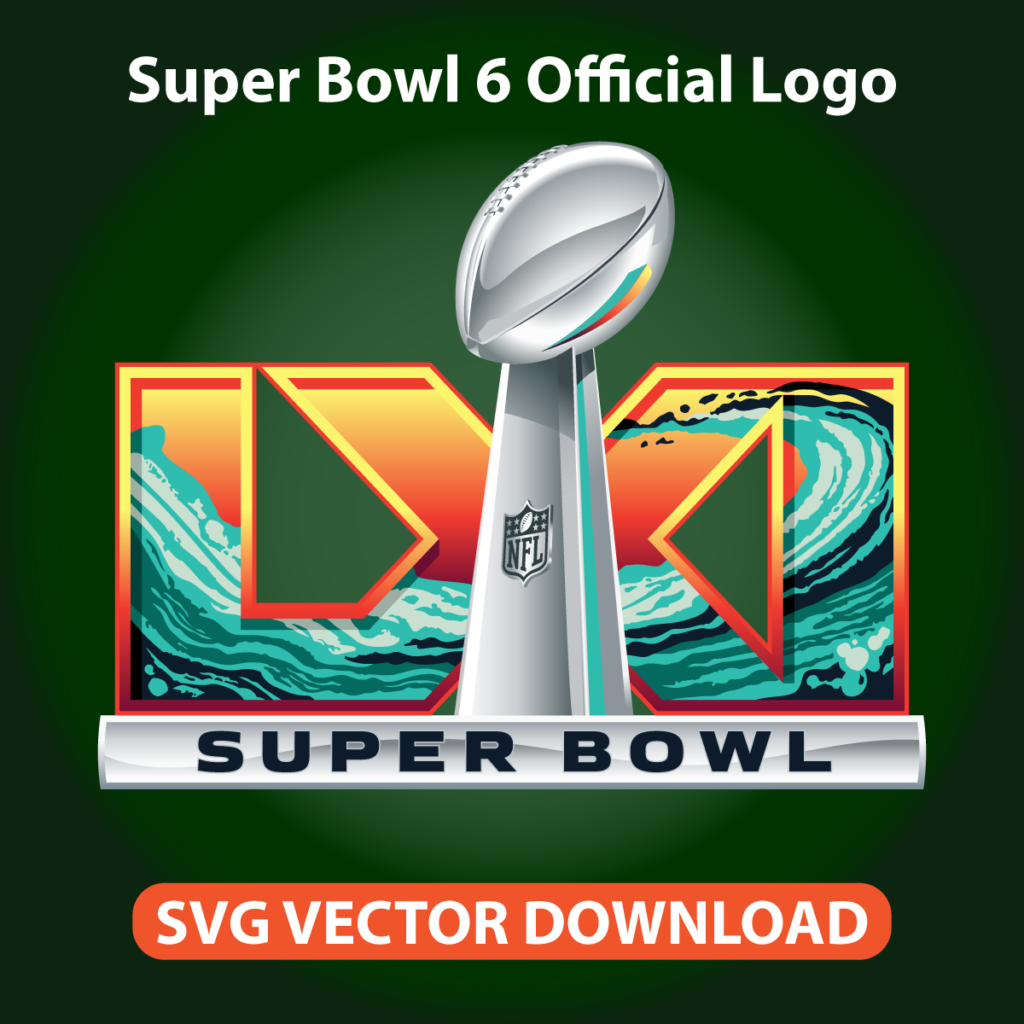 Super Bowl 61 logo SVG Vector quality free download